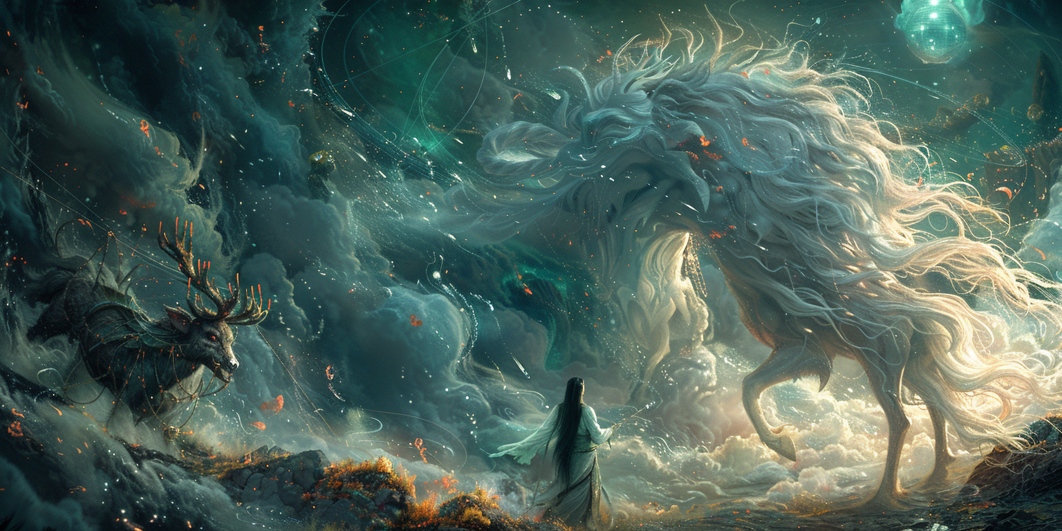 wodaxing A divine and vibrant shamanic background scene rich in 08ea798c e825 46c5 b942 8c2d2adb2e2b